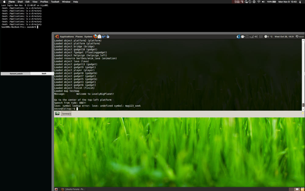 iTerm and Guake's drop-down terminals